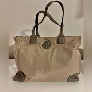 Tory Burch Packable Ella Tote Bag Tan